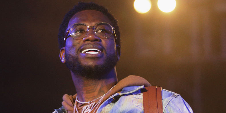 AUSTIN, TX - MARCH 18: Musician Radric Delantic Davis A.K.A. Gucci Mane performs onstage at the Atlantic Records event during 2017 SXSW Conference and Festivals at Stubbs on March 18, 2017 in Austin, Texas. (Photo by James Goulden Photography/Getty Images for SXSW)