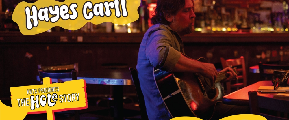 Hayes Carll sings and plays a guitar